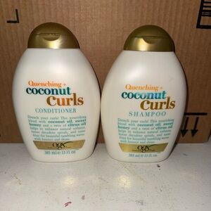 OGX Coconut Curls Shampoo and Conditioner Set